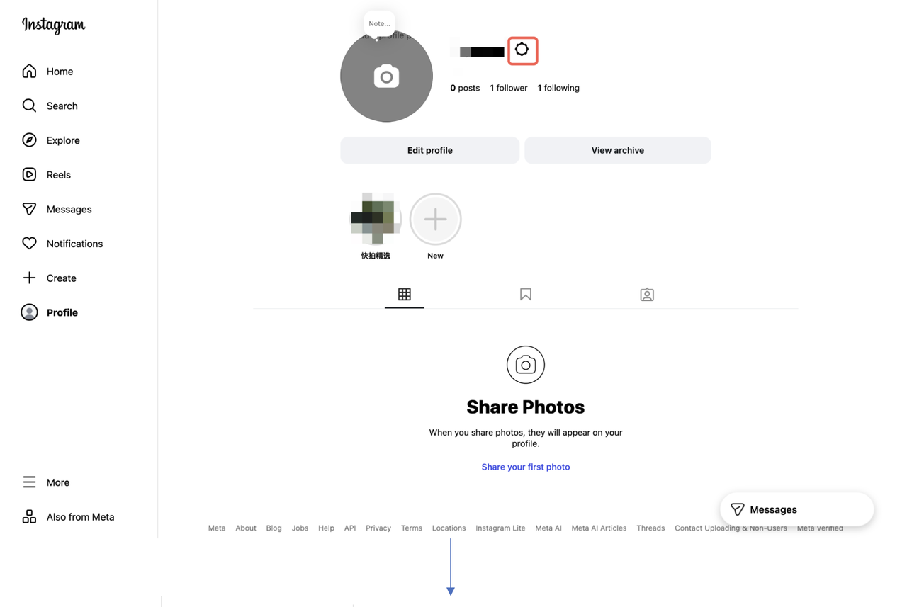 Instagram Business account setup